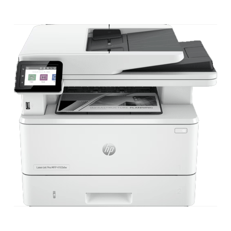 Imprimante multifonction HP LaserJet Pro MFP 4103dw (référence 2Z627A)