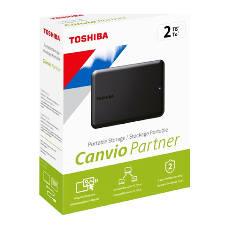 Disque dur externe 2TB Toshiba HDD USB 3.0