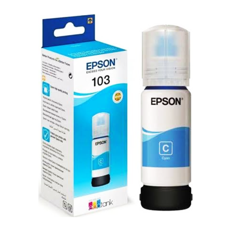 Cartouche Epson EcoTank 103 Cyan