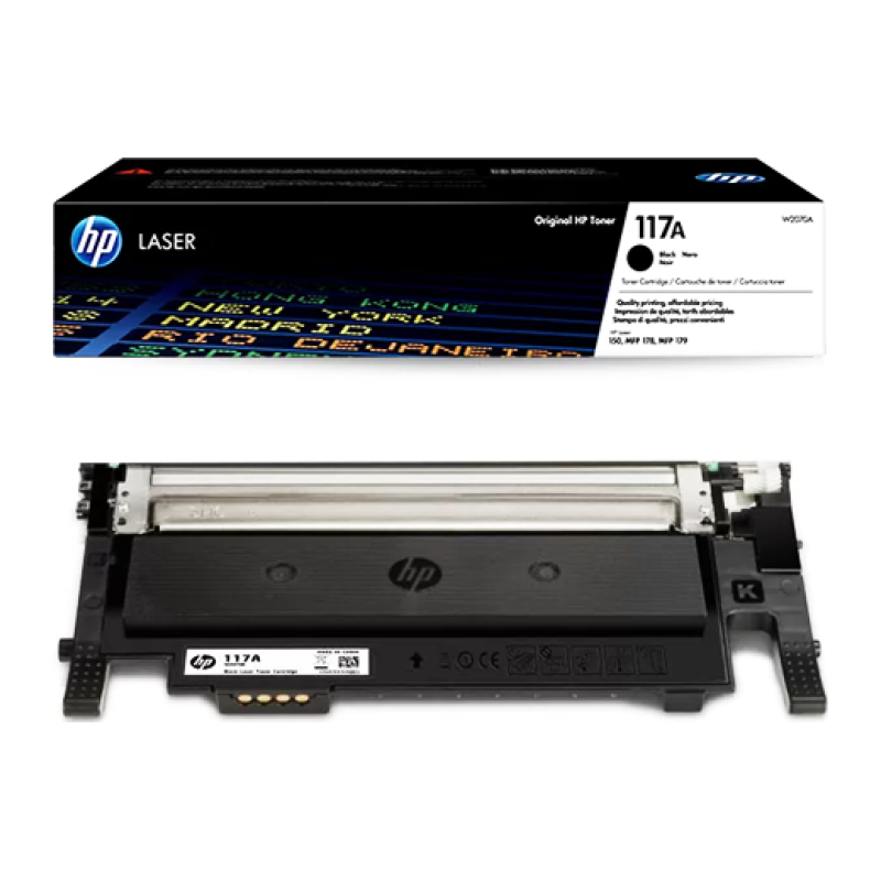 Toner HP 117A Noir (référence W2070A)
