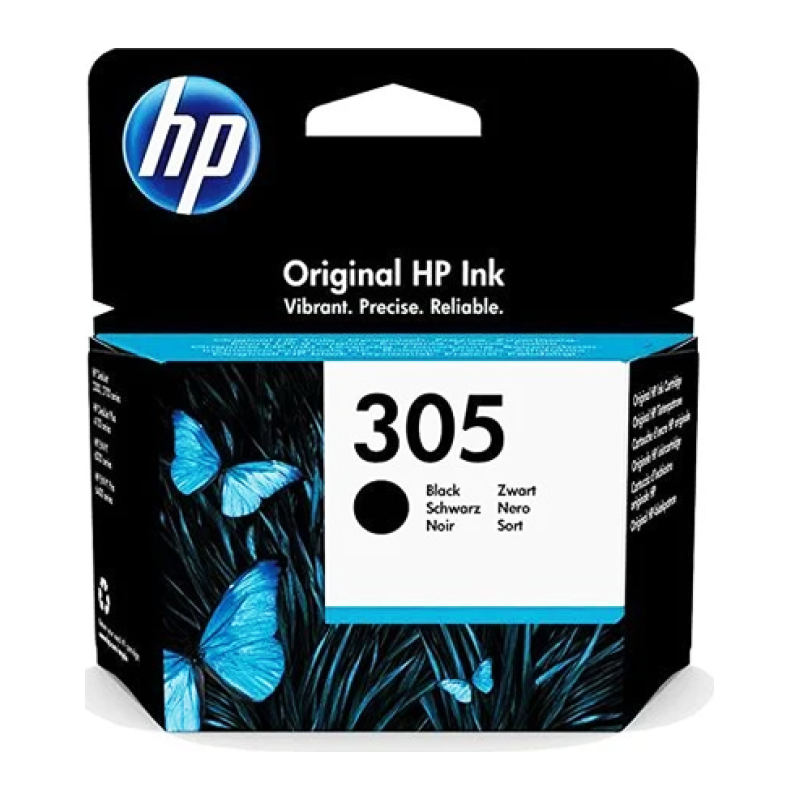 Cartouche HP 305 Noire (référence 3YM61AE)
