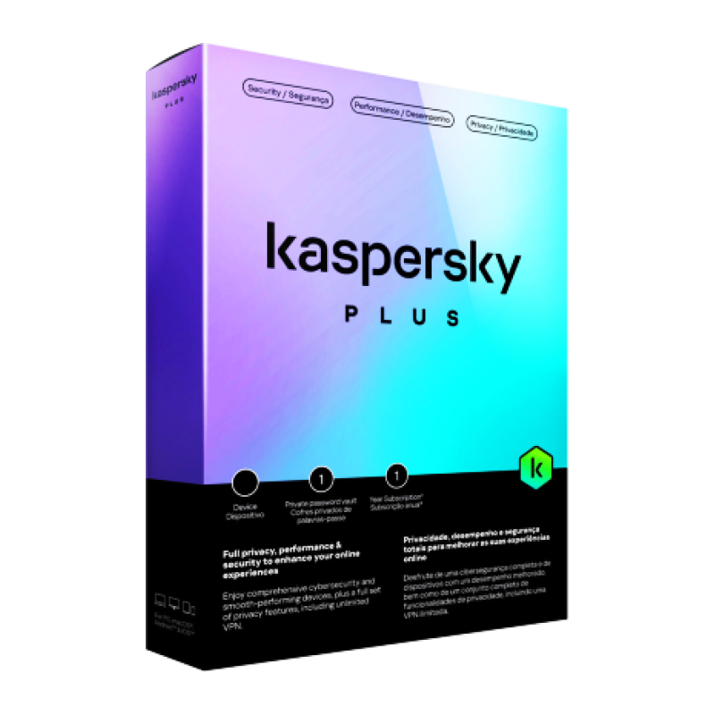 Antivirus Kaspersky Plus 4 postes