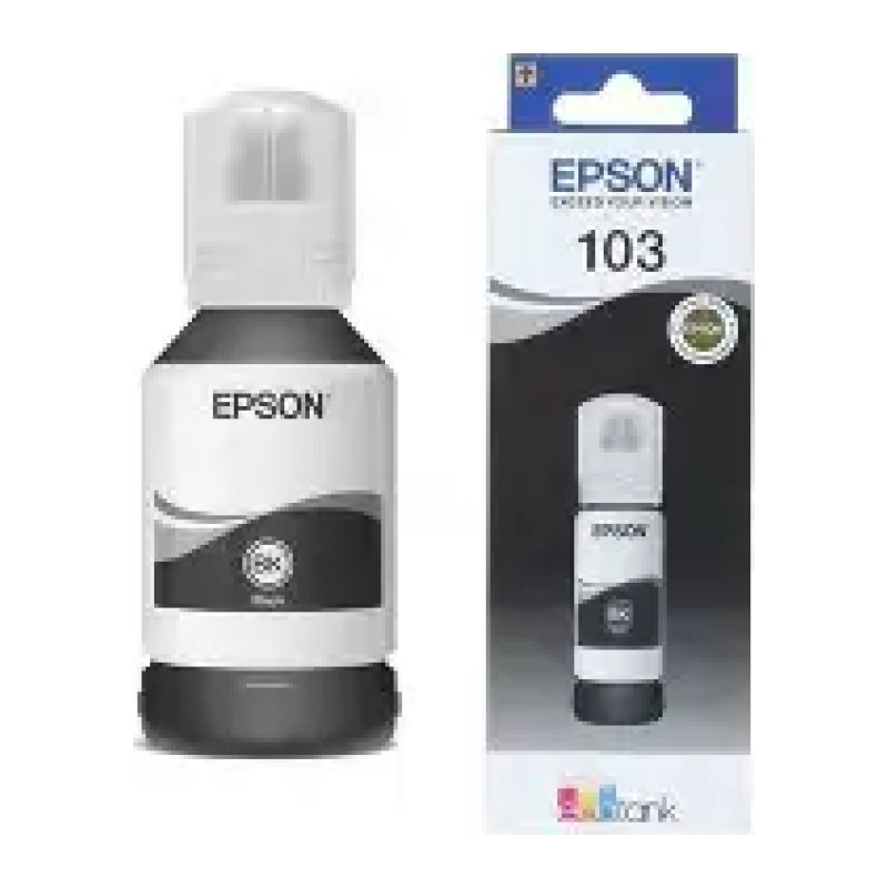 Bouteille d encre Epson103 EcoTank Black / 4500 pages/ L3110, L3150, L5190