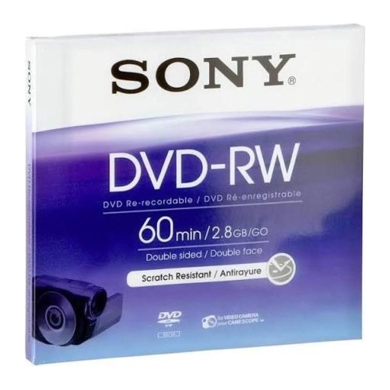 Mini DVD-RW 8Cm 2.8Go 60Min Sony