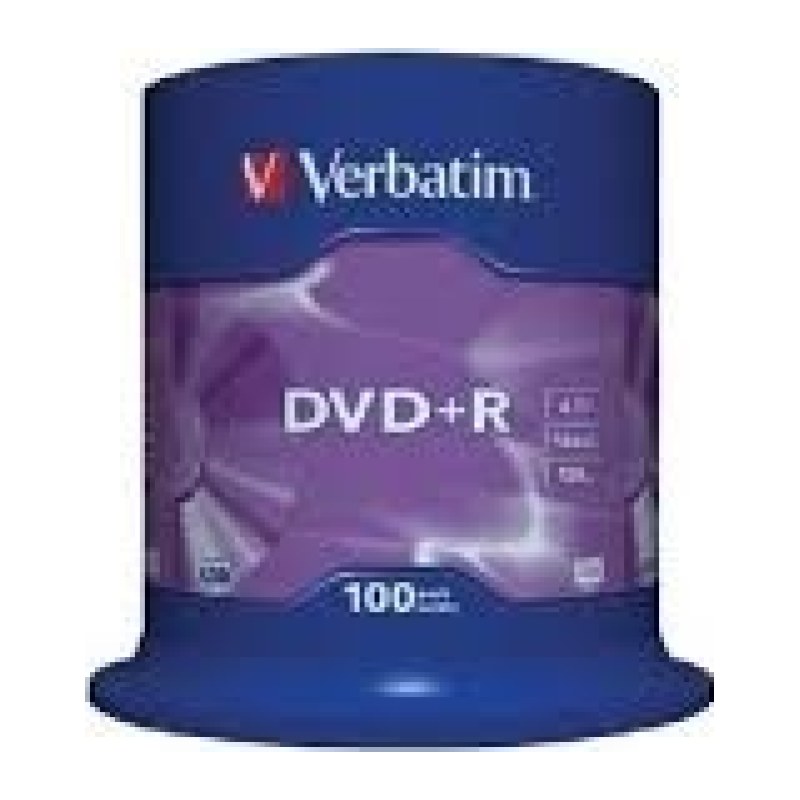 DVD-R x 100 - 4.7 Go Verbatim