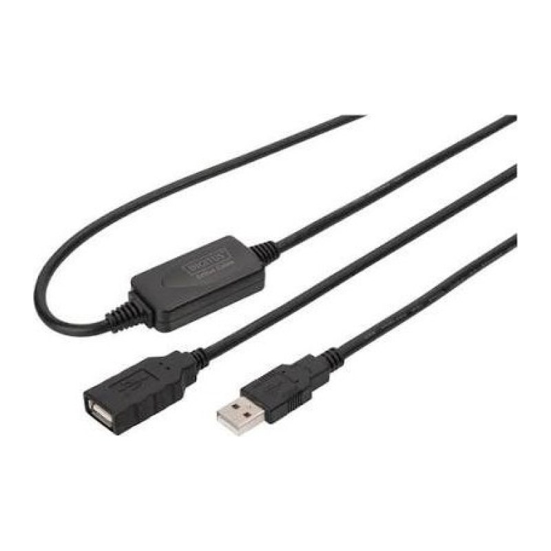 Cable d extension USB 2.0 DA-73100 DIGITUS 10 m
