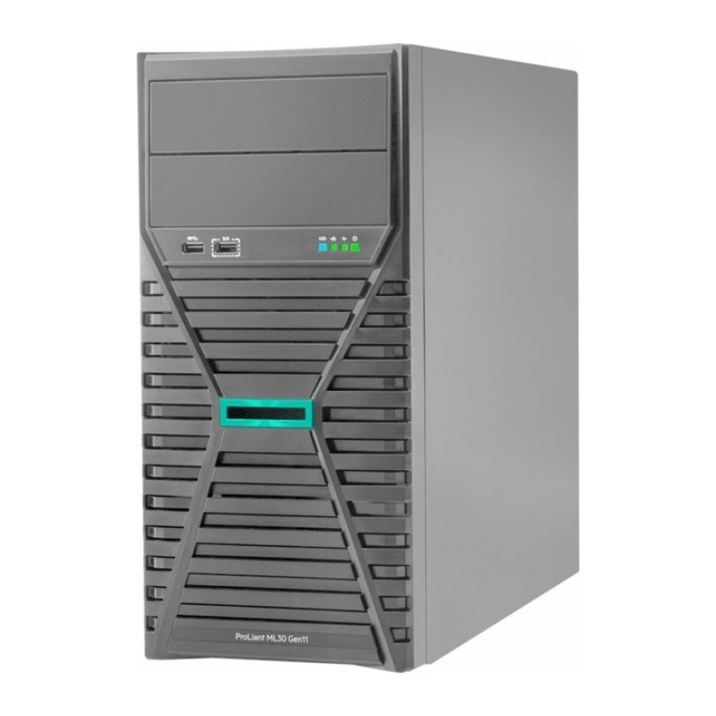Serveur HPE ProLiant ML30 Gen11 E-2414 2.6GHz 4-core 1P 32GB-DR 4LFF-NHP SRV